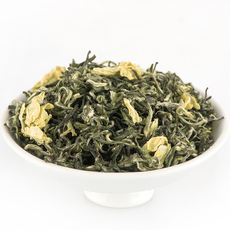 良平飄雪茉莉綠茶葉茉莉花綠茶袋裝茶葉濃香型四川茉莉花茶小包裝